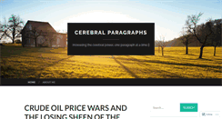 Desktop Screenshot of cerebralparagraphs.com